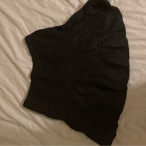 woman black mini skirt size 10